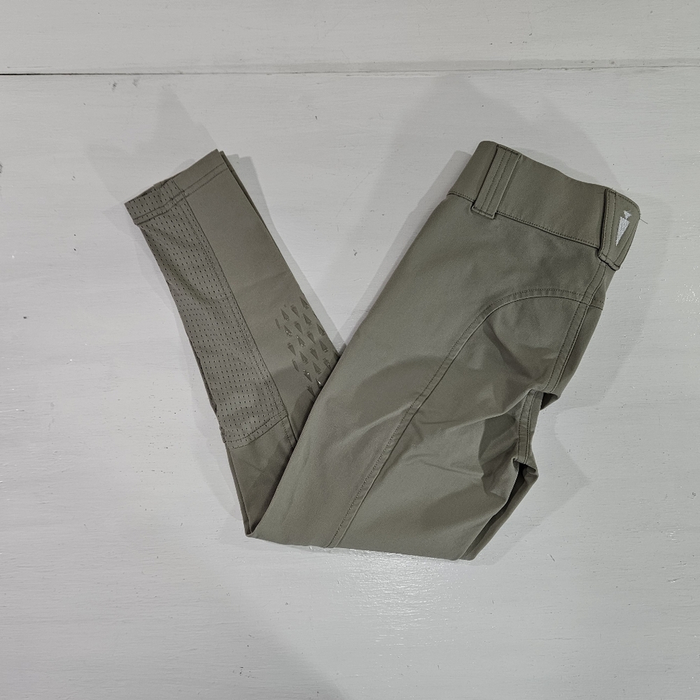 Kerrits Crossover ll Knee Patch Riding Breech Equestrian Pants Kids Size Small